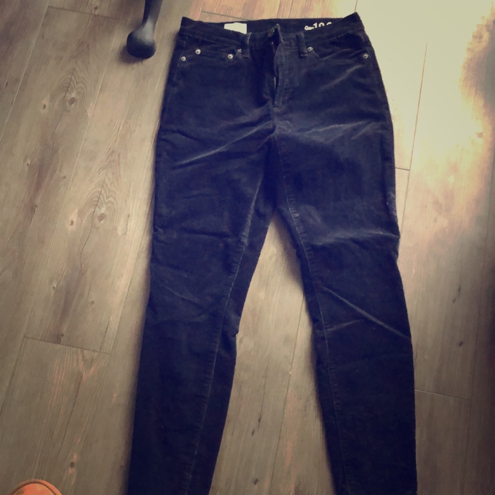 Corduroy skinny pants